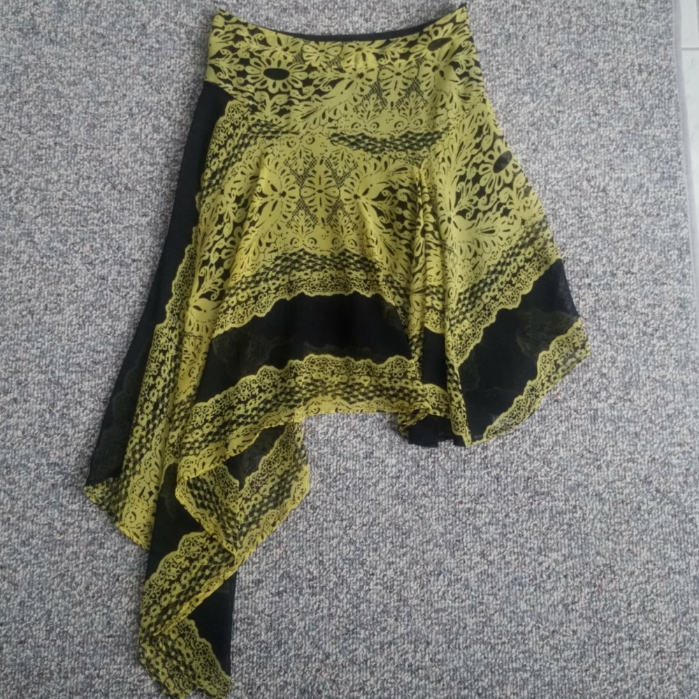 High low dress skirt